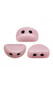 Les perles par Puca® Kos beads Opaque light rose ceramic look 03000/14494